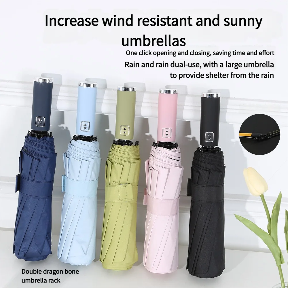 Ten bone umbrella folding umbrella sun umbrella women sun protection ultraviolet umbrella women high-end umbrella sun protection