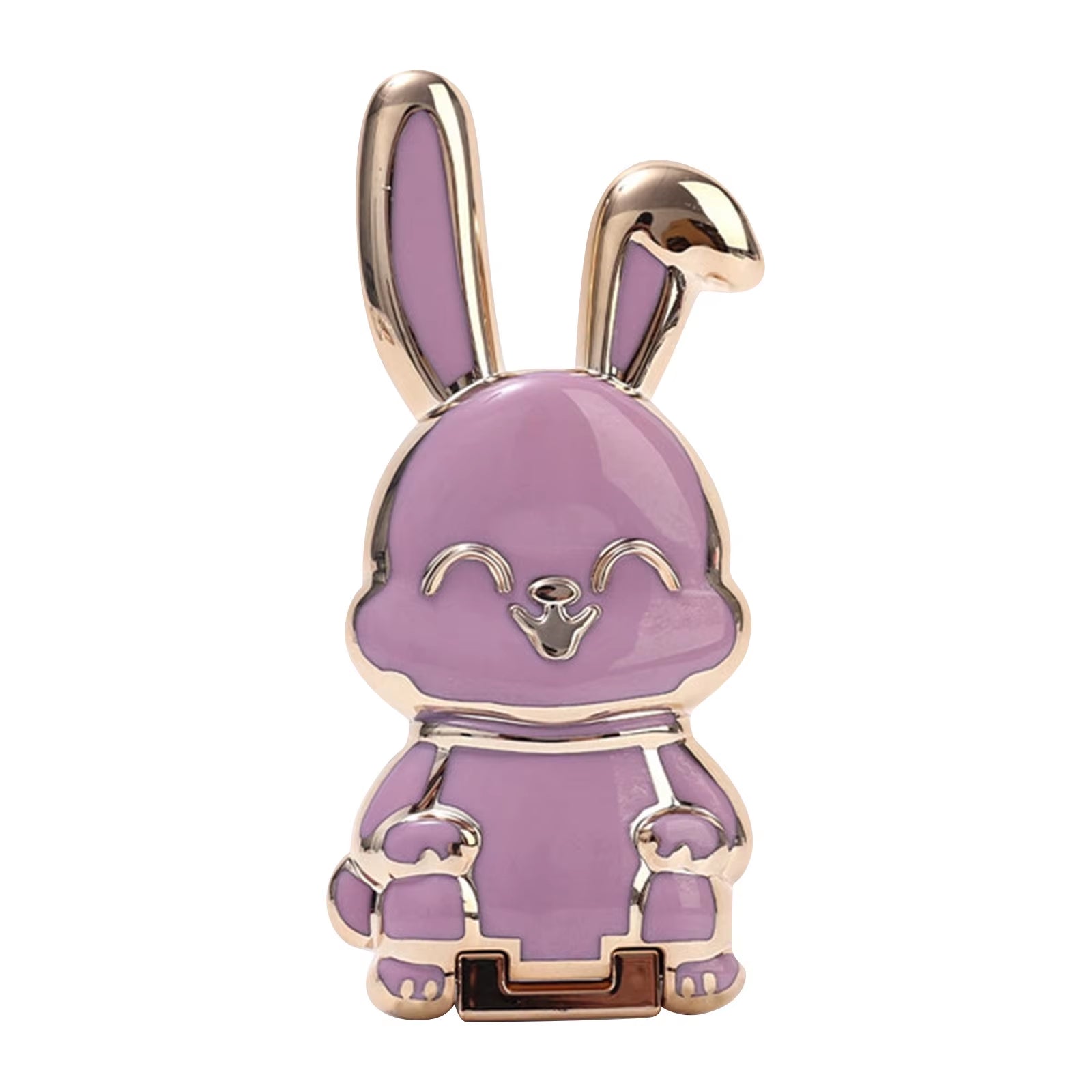 ‌Foldable Bunny Phone Stand  Portable Holder for All Mobile Phones Cute Desk Accessories Office Home Decor