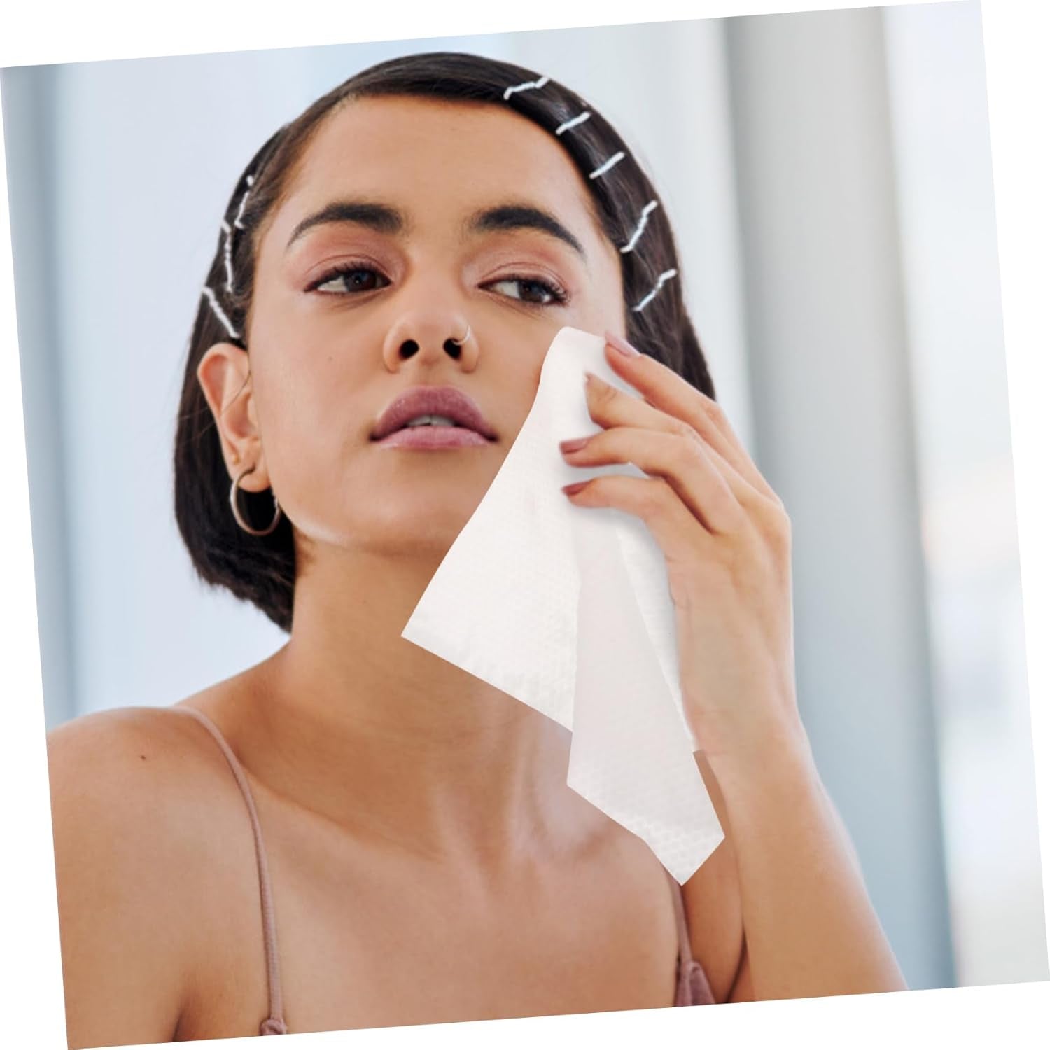 WOONEKY Toalla Facial Desechable De 230 G De Grosor Para Distintos Tipos De Piel