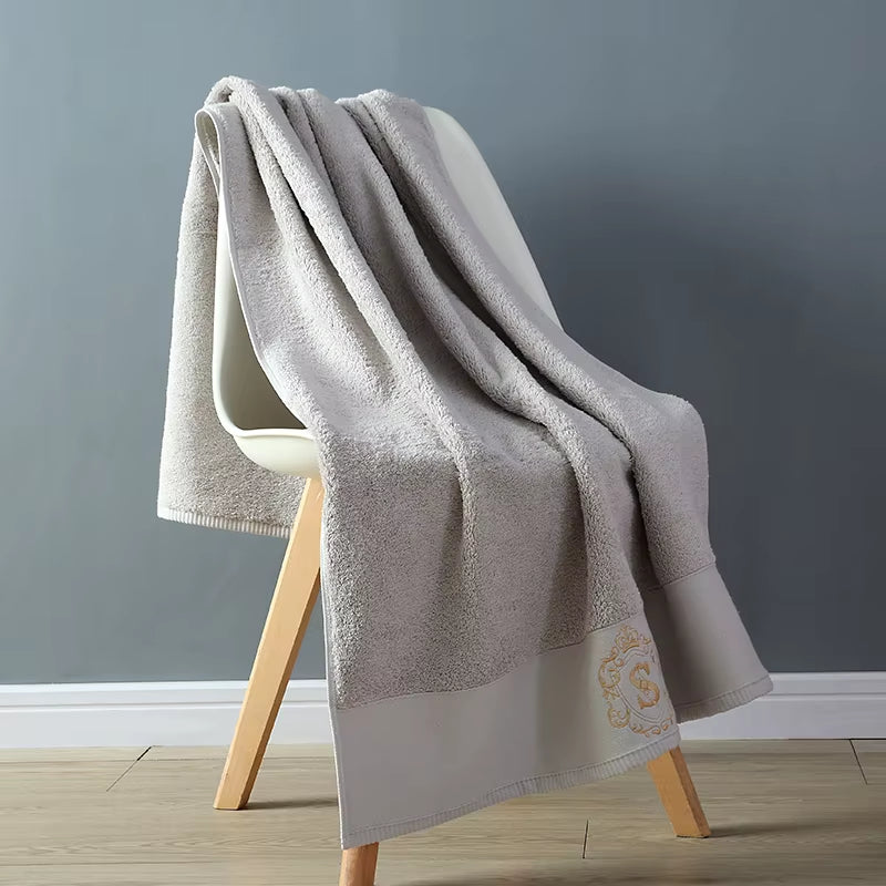 2024 New High-Grade 100% Cotton Luxury Towels Bathroom Face Bath Towel Set Soft Five Star Hotel Towel Adults Serviette 80X160Cm