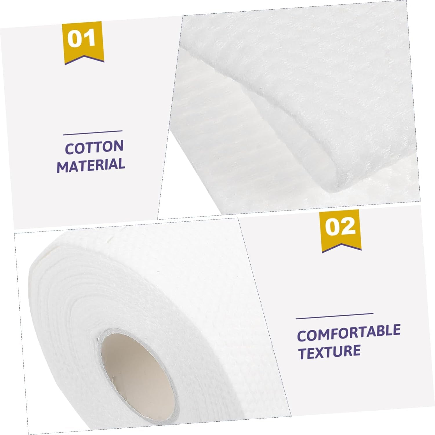 WOONEKY Toalla Facial Desechable De 230 G De Grosor Para Distintos Tipos De Piel