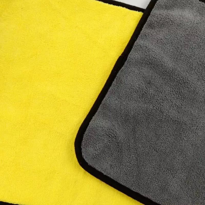 30X60Cm Microfiber Car Towel Super Absorbent Car Wash Cloth Drying Rag for Cars Polishing Household Window Cleaning Tools