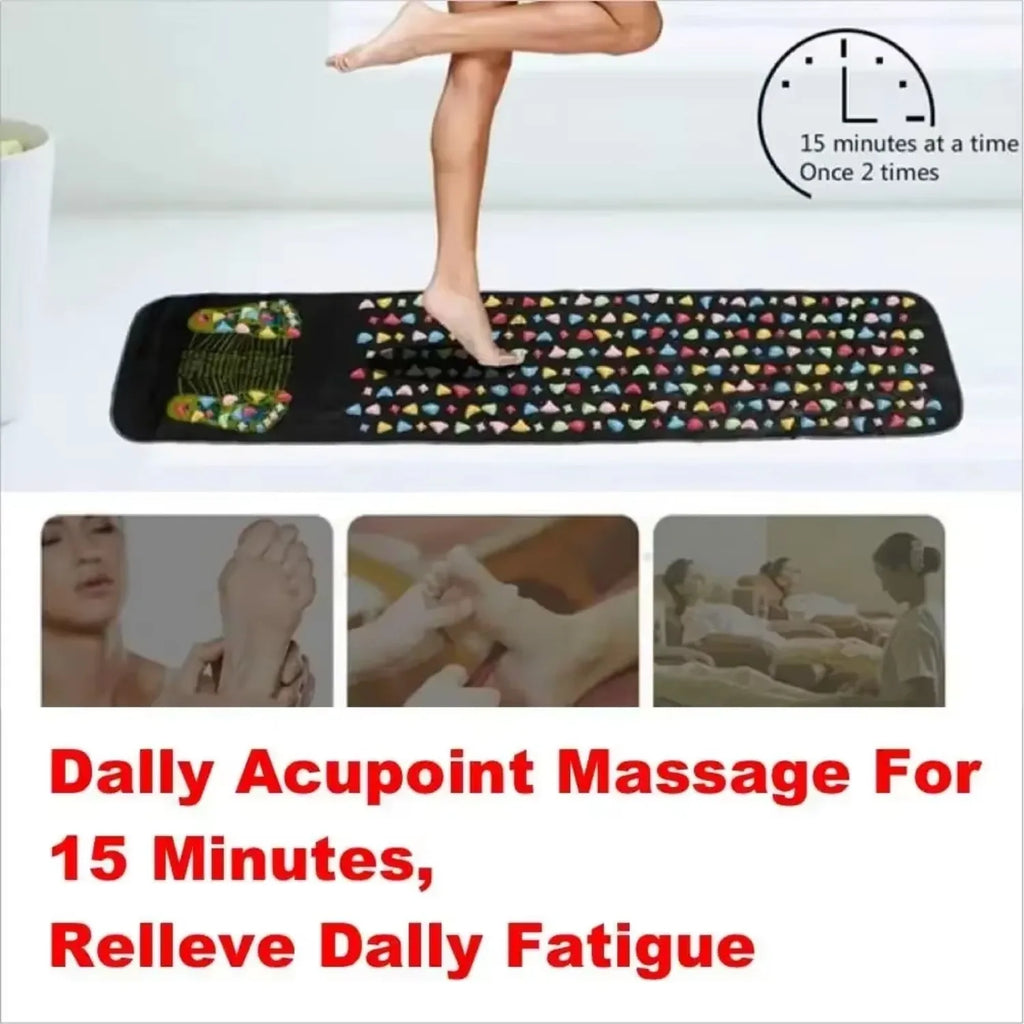 Acupressure Pad Foot Reflexology Massage Pad Health Care Walking Foot Pressure Pad Reflexology Massage Pad Foot Massager