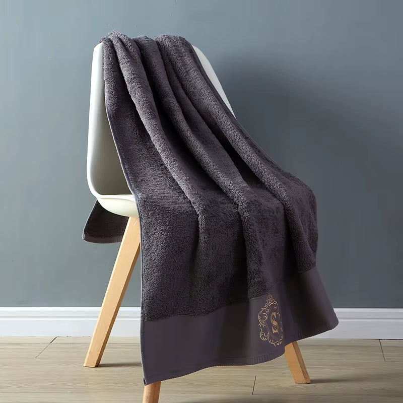 2024 New High-Grade 100% Cotton Luxury Towels Bathroom Face Bath Towel Set Soft Five Star Hotel Towel Adults Serviette 80X160Cm