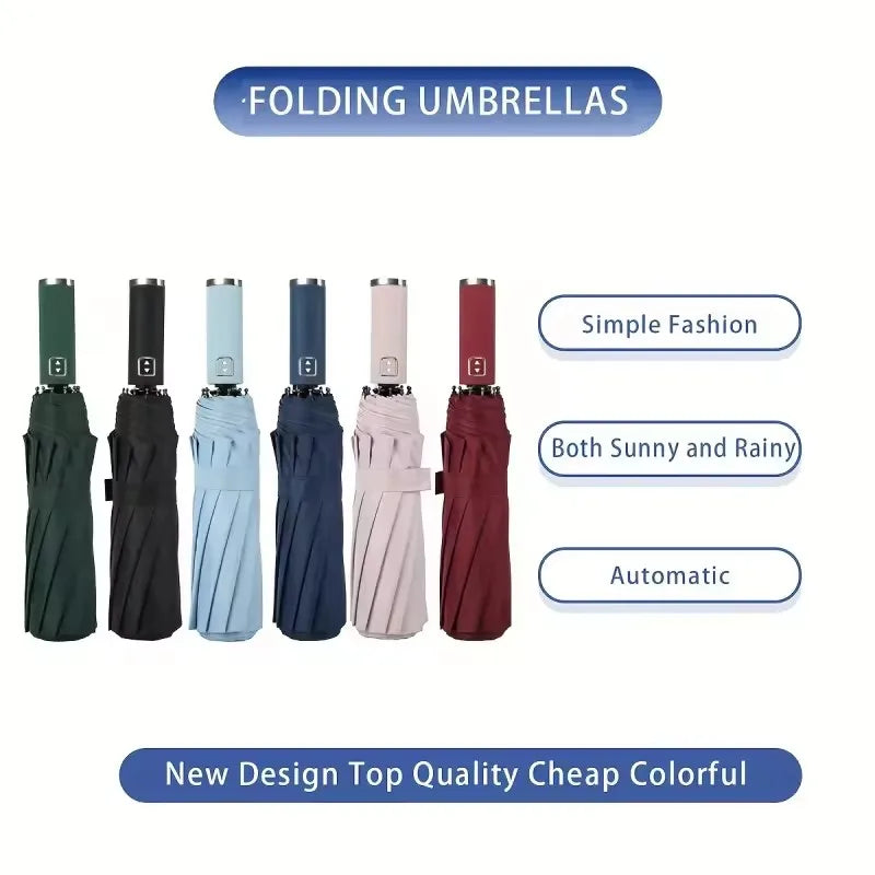 Ten bone umbrella folding umbrella sun umbrella women sun protection ultraviolet umbrella women high-end umbrella sun protection