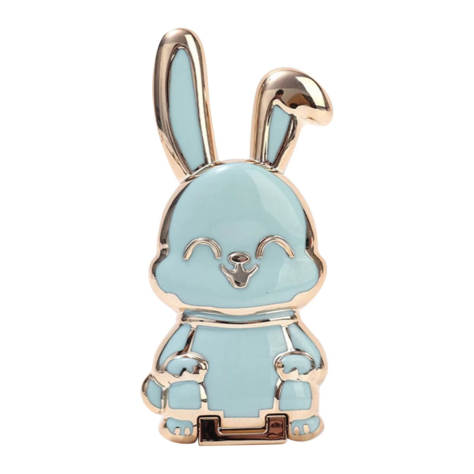 ‌Foldable Bunny Phone Stand  Portable Holder for All Mobile Phones Cute Desk Accessories Office Home Decor