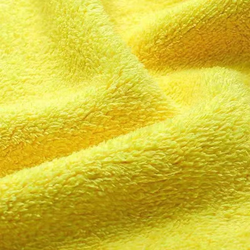 30X60Cm Microfiber Car Towel Super Absorbent Car Wash Cloth Drying Rag for Cars Polishing Household Window Cleaning Tools