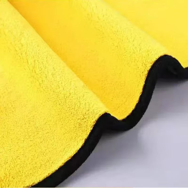 30X60Cm Microfiber Car Towel Super Absorbent Car Wash Cloth Drying Rag for Cars Polishing Household Window Cleaning Tools