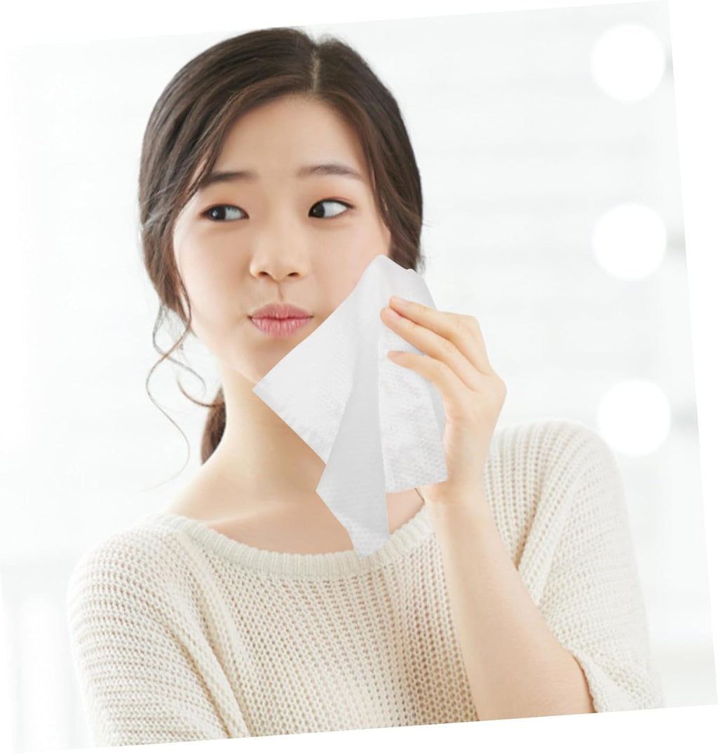WOONEKY Toalla Facial Desechable De 230 G De Grosor Para Distintos Tipos De Piel